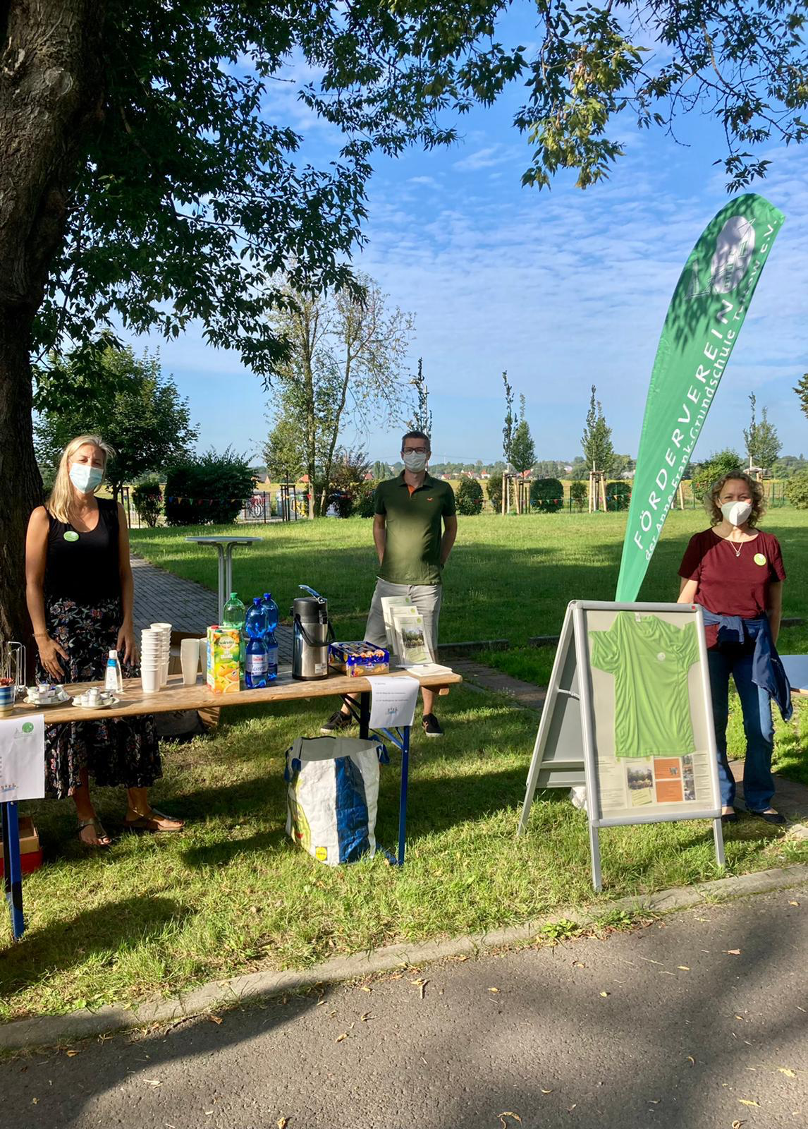Fördervereinsstand Einschulungs-Cafe 2021