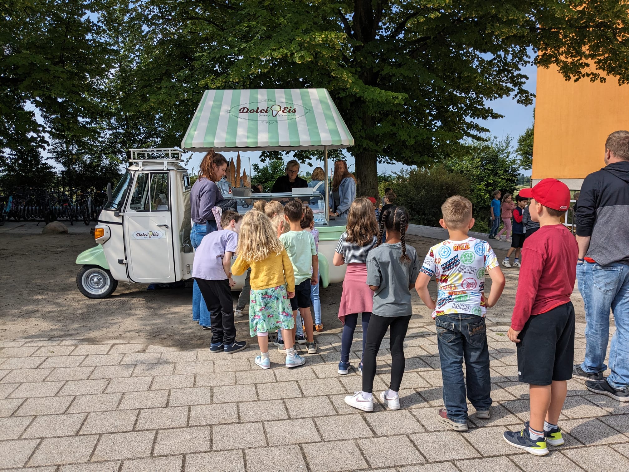 Eisstand von Dolci Eis