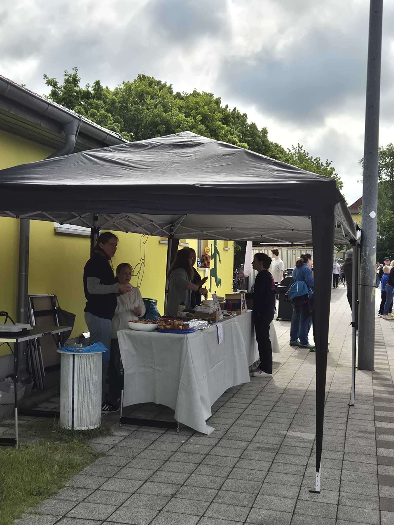 wetterfester Stand